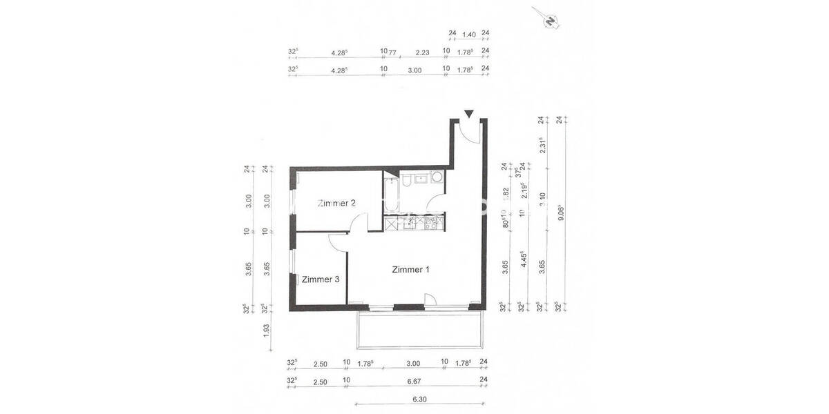 Etagenwohnung Berlin Alt-Hohenschönhausen - 3 Zimmer, 70 m&sup2;, 880&euro; | Angebot:26566743
