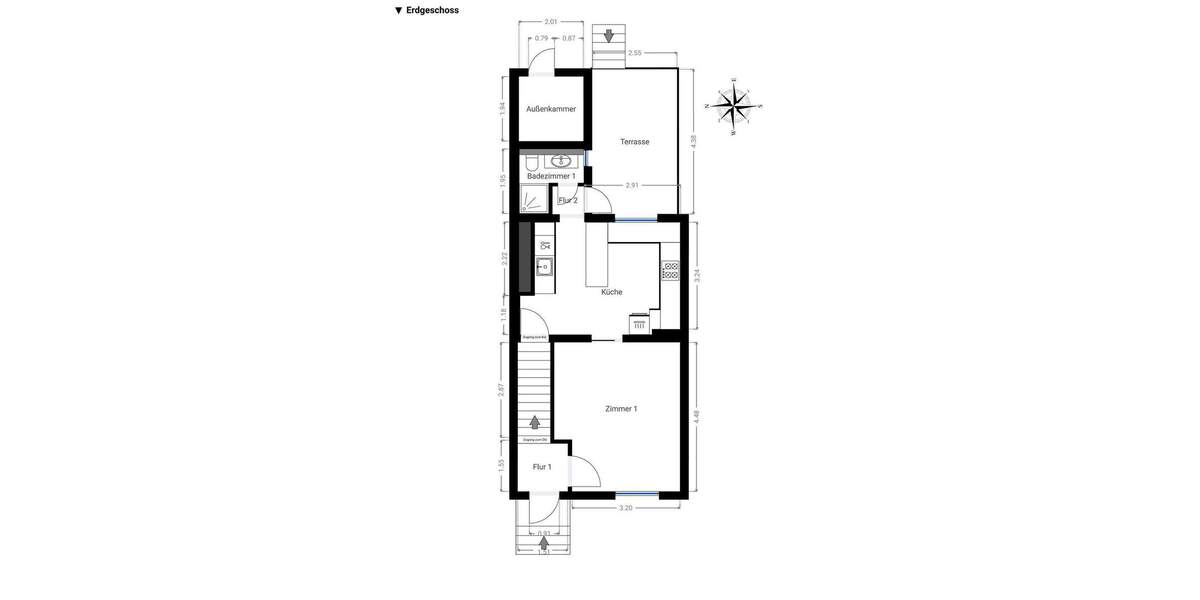 Reihenmittelhaus Berlin Spandau - 3 Zimmer, 106 m&sup2;, 450.000&euro; | Angebot:25740130