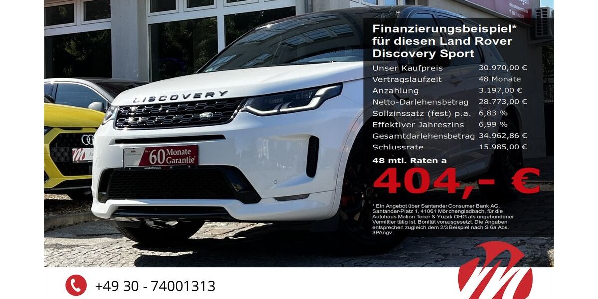 Land Rover Discovery Sport 81.700 km 29.970 € Berlin 12305