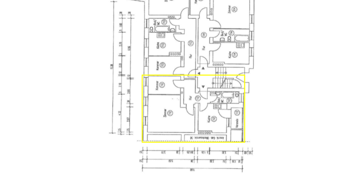 Hochparterre Berlin Reinickendorf - 1.5 Zimmer, 50 m&sup2;, 225.000&euro; | Angebot:24772091