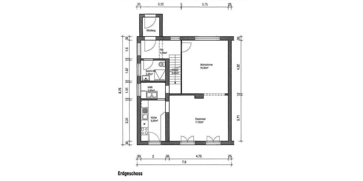 Reihenendhaus Berlin Lichtenrade - 5 Zimmer, 103 m&sup2;, 599.000&euro; | Angebot:25730021