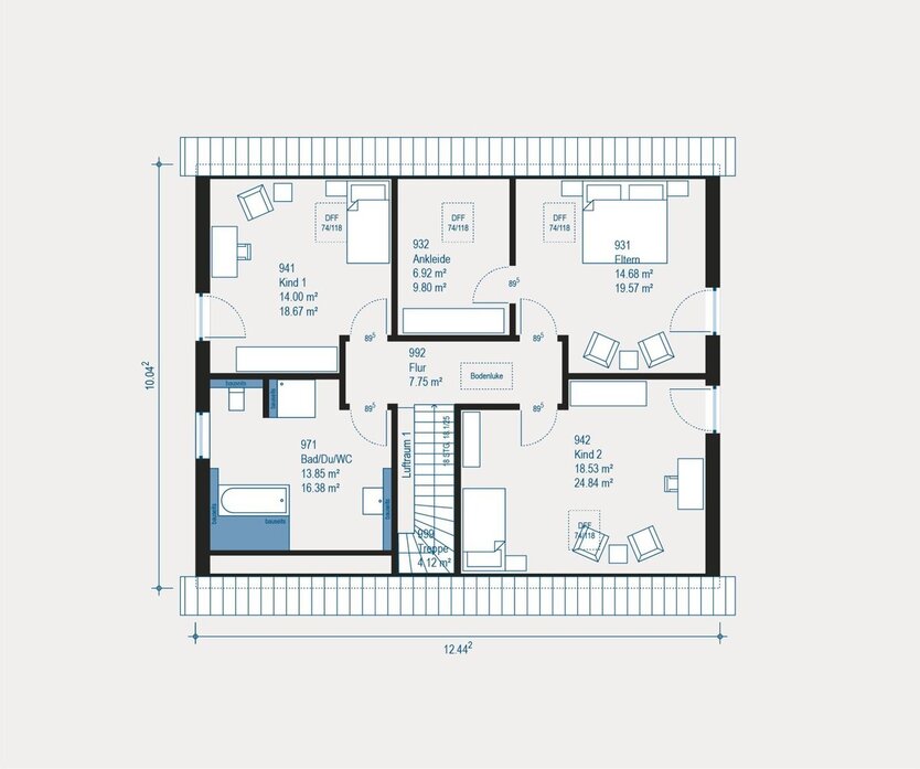 Traumhaus mit Einliegerwohnung, individuell und effizient - in 6 Monaten bezugsfertig 6 zimmer