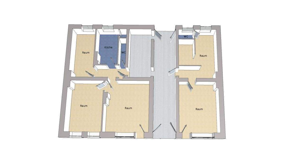 Gewerbeobjekt Berlin Oberschöneweide - 7 Zimmer, 113 m&sup2;, 339.000&euro; | Angebot:26026348