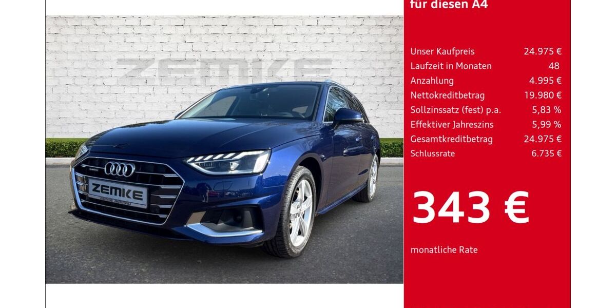Audi A4 95.765 km 24.975 &euro; Bernau 16321