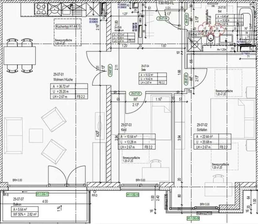 Wohnung zum Mieten in Berlin 1.460 € 92 m²