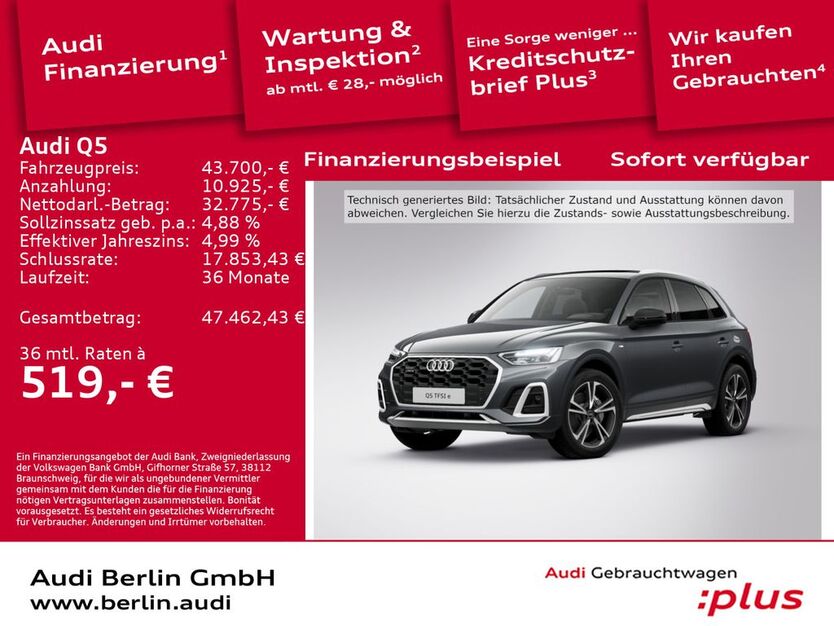 Audi Q5 34.800 km 43.700 € Berlin 10587