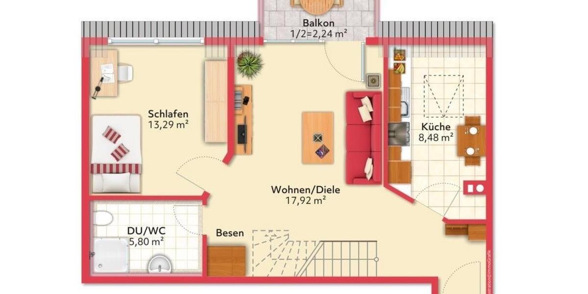 Maisonettenwohnung Hohen Neuendorf Bergfelde - 3 Zimmer, 82 m&sup2;, 280.000&euro; | Angebot:26151690