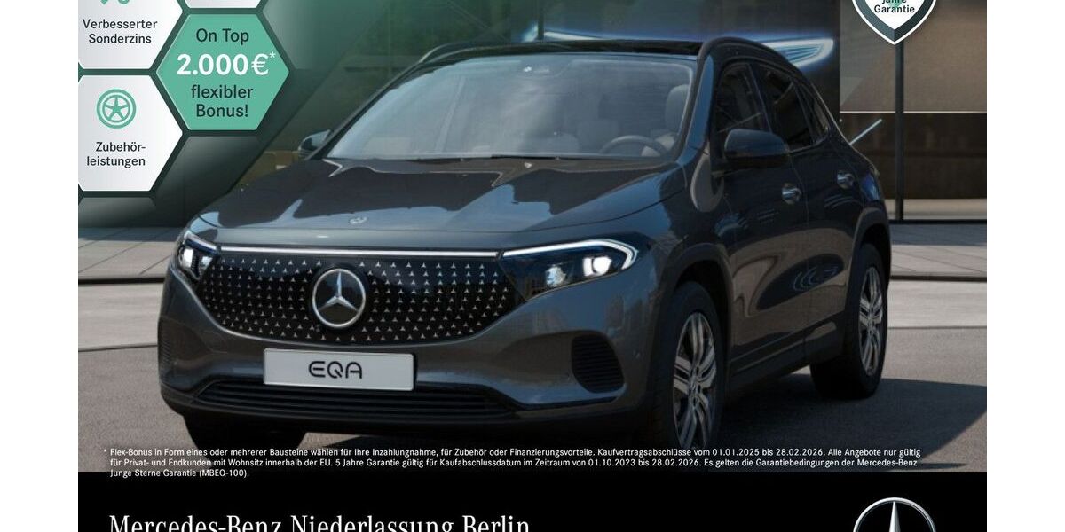 Mercedes-Benz EQA 7.858 km 36.990 &euro; Berlin 12681
