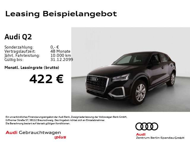 Audi Q2 19.096 km 32.444 &euro; Berlin 13581