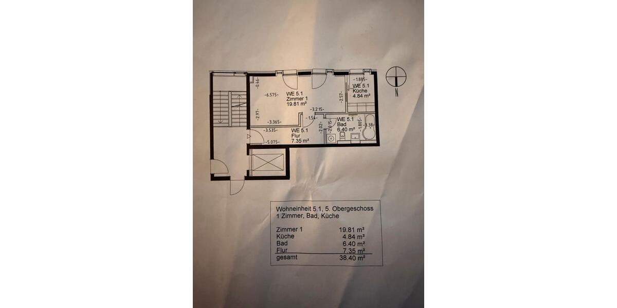 Etagenwohnung Berlin Mitte - 1 Zimmer, 40 m&sup2;, 1.200&euro; | Angebot:24511662