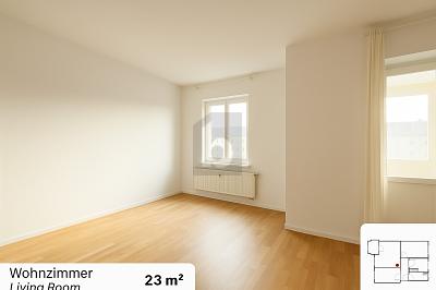 LICHTDURCHFLUTETER ALTBAU SEHR ZENTRAL