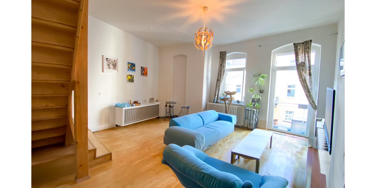 Charmante Maisonette-Altbauwohnung im Herzen des Samariterkiezes - Eine Oase der Ruhe und Eleganz - 3- Berlin Friedrichshain | Angebot:15191854
