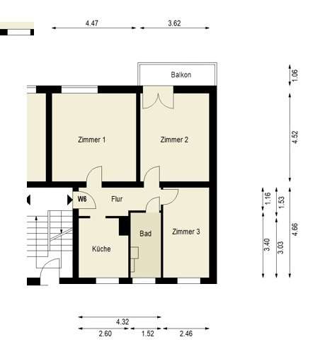 Wohnung zum Kaufen in Berlin 399.000 € 69.95 m²