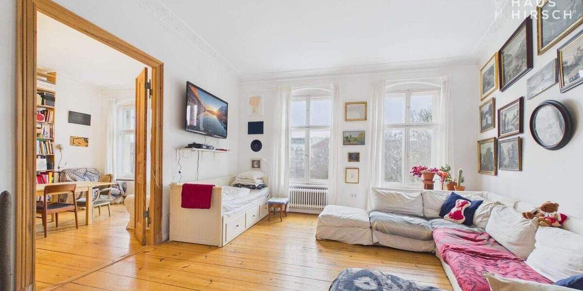 Etagenwohnung Berlin Schöneberg - 3 Zimmer, 100 m&sup2;, 675.000&euro; | Angebot:25657291