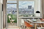 Furnished Loft Hackescher Markt: View, Balcony & Parking