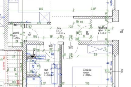 Wohnung Neuenhagen bei Berlin - 2 Zimmer, 46 m&sup2;, 1.180&euro; | Angebot:24641325