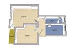 Etagenwohnung Berlin Wilmersdorf - 2 Zimmer, 50 m&sup2;, 390.000&euro; | Angebot:26256907