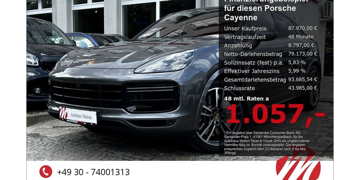 Porsche Cayenne 19.334 km 86.970 &euro; Berlin 12305