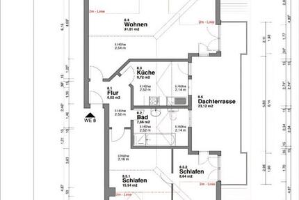 Wohnung Glienicke/Nordbahn Nordbahn - 2.5 Zimmer, 90 m&sup2;, 1.300&euro; | Angebot:26288280