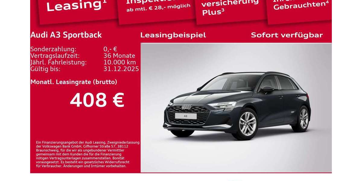 Audi A3 23.257 km 33.333 &euro; Berlin 12489
