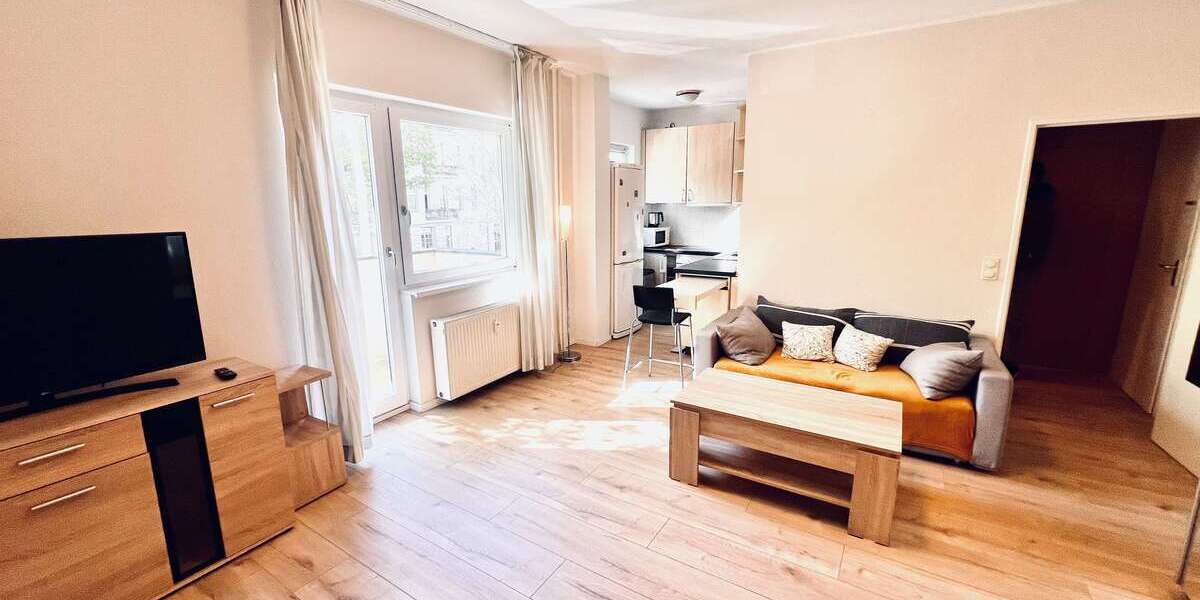 Etagenwohnung Berlin Charlottenburg - 1 Zimmer, 34 m&sup2;, 800&euro; | Angebot:26570293