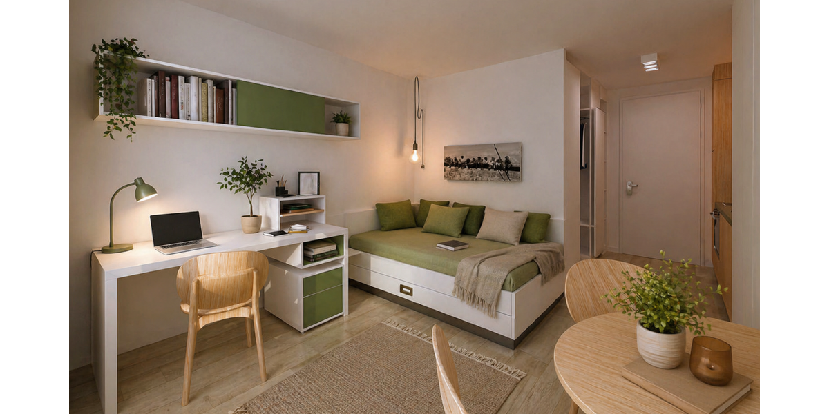 Etagenwohnung Berlin Lichtenberg - 1 Zimmer, 24 m&sup2;, 169.000&euro; | Angebot:26528513