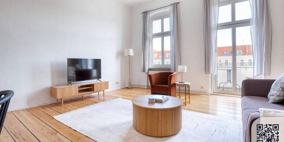 Etagenwohnung Berlin Friedrichshain - 3 Zimmer, 115 m&sup2;, 2.520&euro; | Angebot:26602536