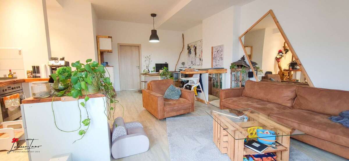 Stilvoller Dachgeschoss-Traum mit zwei Dachterrassen – bezugsfreie 2-Zimmer-Wohnung in Berlin-Grünau 2 zimmer