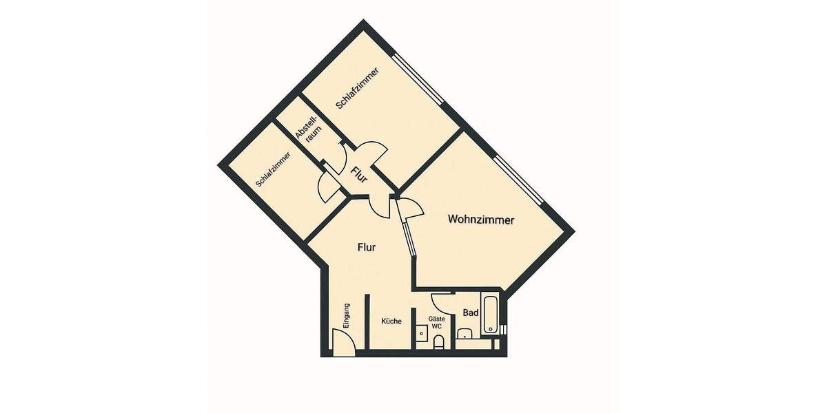 Etagenwohnung Berlin Lichterfelde - 3 Zimmer, 99 m&sup2;, 475.000&euro; | Angebot:25699764