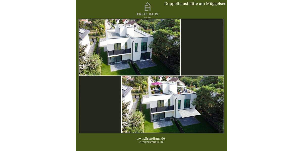 A+, Doppelhaushälfte mit großer Dachterrasse, 150 m², 4 SZ, 2 Bäder, Garten, provisionsfrei 5 zimmer