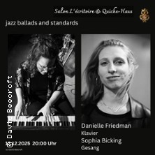 Danielle Friedmann-Sophia Bicking Duo 12.12.2025 Salon Lécritoire und Quiche-Haus