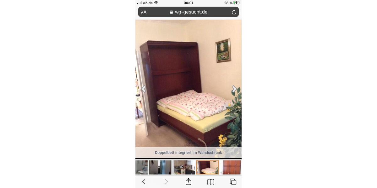 Erdgeschoßwohnung Berlin Reinickendorf - 1 Zimmer, 50 m&sup2;, 950&euro; | Angebot:25978088