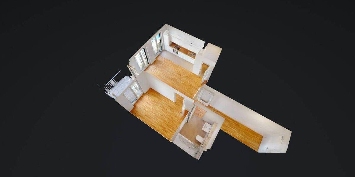Etagenwohnung Berlin Altglienicke - 2 Zimmer, 56 m&sup2;, 299.000&euro; | Angebot:25700981