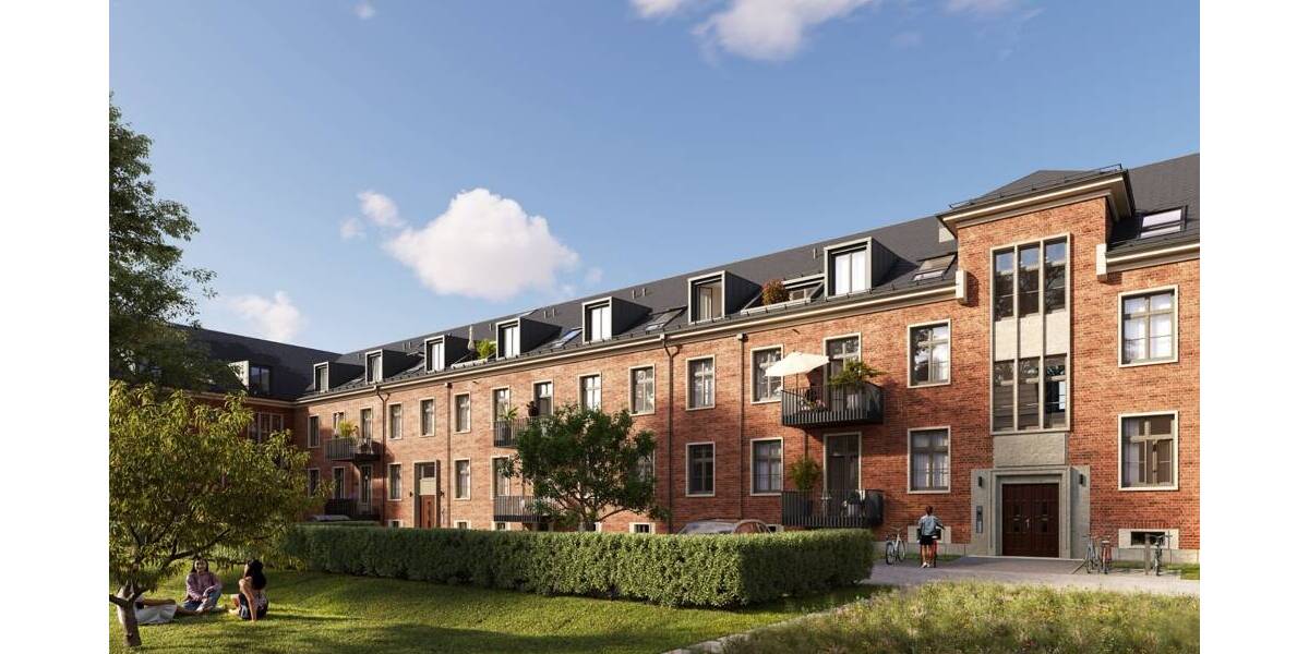 Etagenwohnung Potsdam Krampnitz - 1 Zimmer, 43 m&sup2;, 355.000&euro; | Angebot:20651959