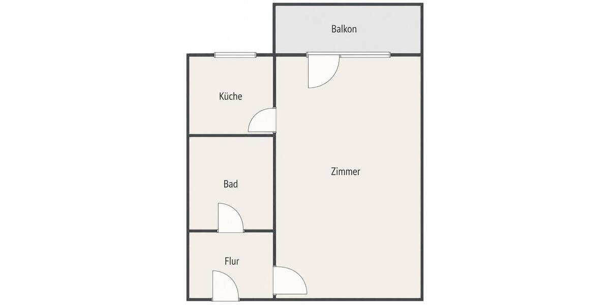 Etagenwohnung Schönefeld - 1 Zimmer, 33 m&sup2;, 135.000&euro; | Angebot:27186414