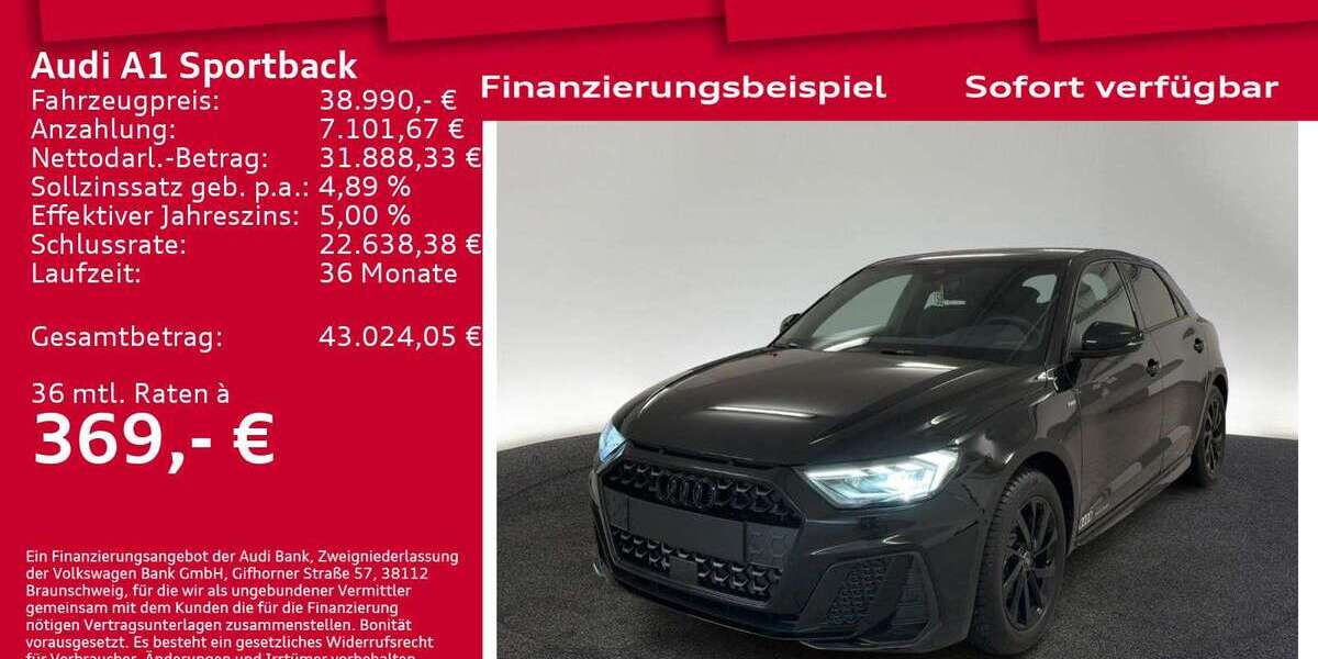 Audi A1 6.001 km 38.990 &euro; Berlin 12489