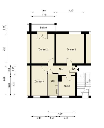 Wohnung zum Kaufen in Berlin 389.000 € 70.56 m²