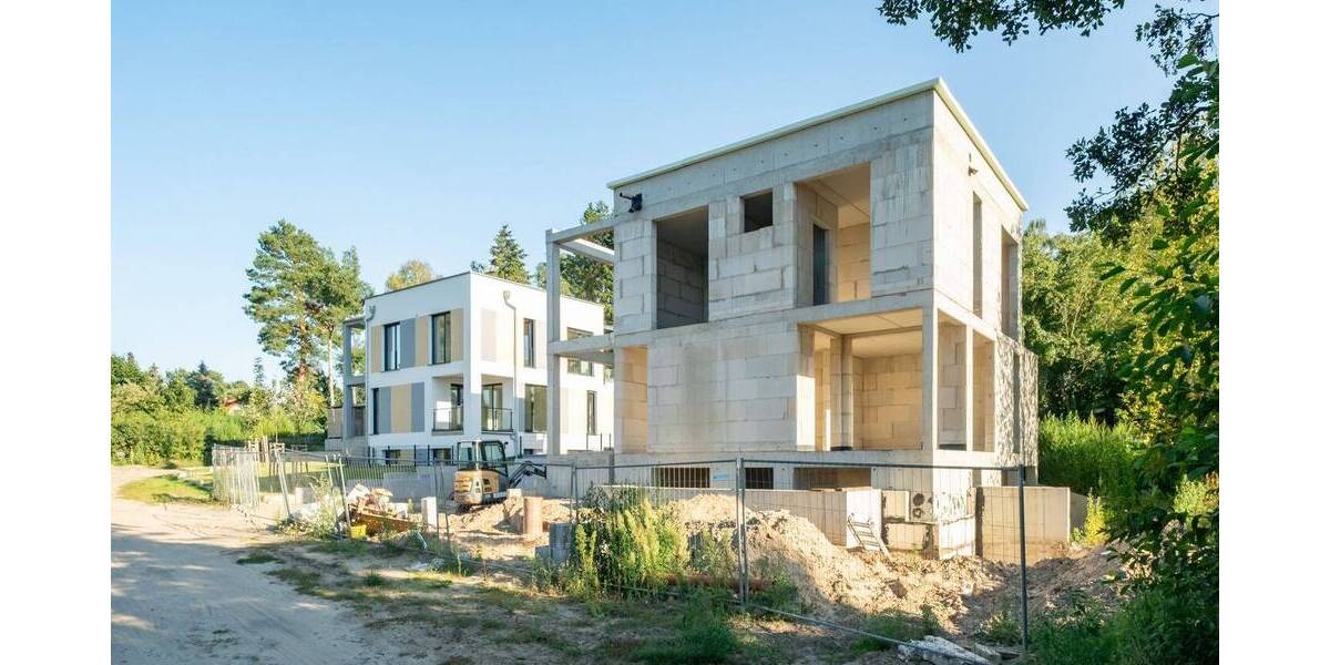 Architektonischer Hingucker: Neubau Wohnung (EG) im lichtdurchfluteten CUBE von Birkenwerder 3 zimmer