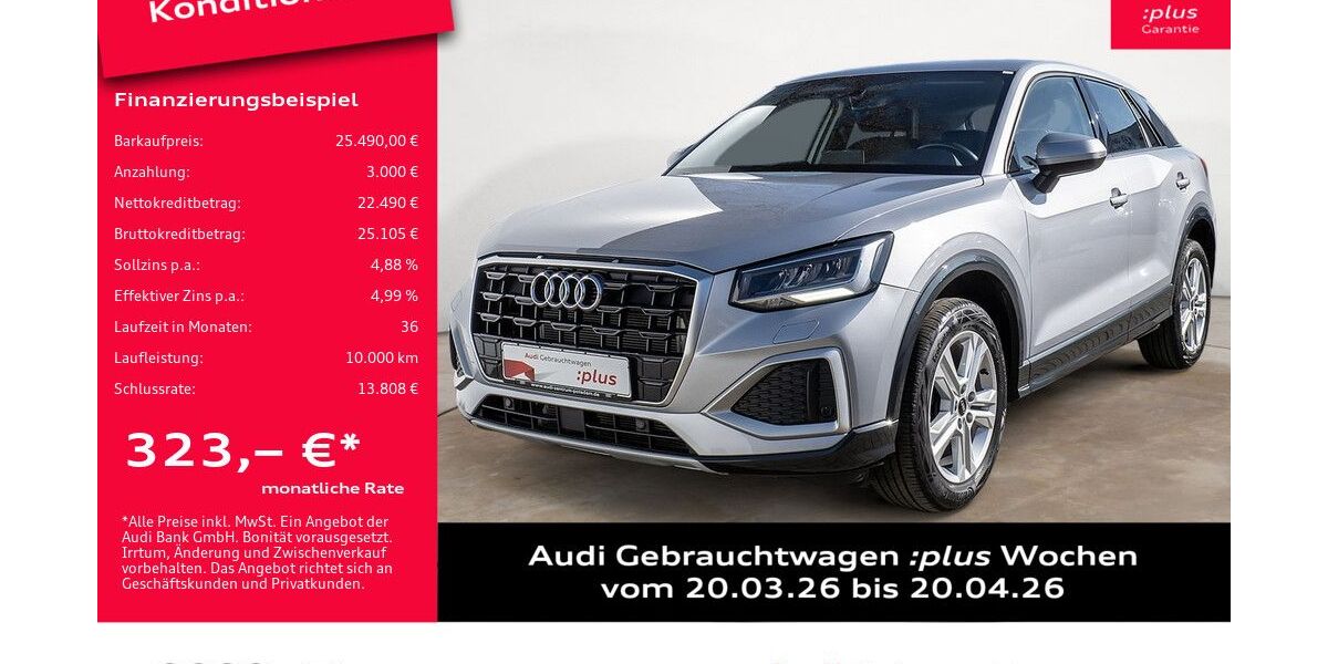 Audi Q2 26.455 km 24.998 &euro; Potsdam 14482