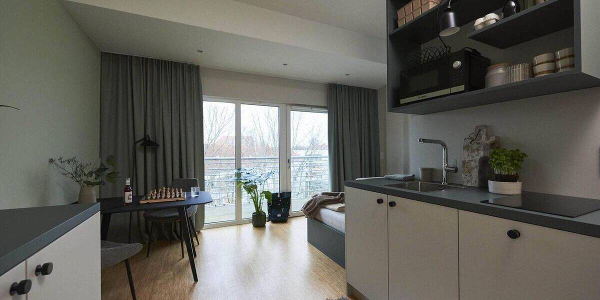 Etagenwohnung Berlin Oberschöneweide - 2 Zimmer, 45 m&sup2;, 1.000&euro; | Angebot:26155467