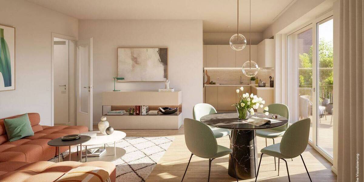 Etagenwohnung Berlin Köpenick - 2 Zimmer, 61 m&sup2;, 445.000&euro; | Angebot:26665074