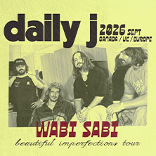 Daily J - Wabi Sabi - beautiful imperfections Tour 24.09.2026 Privatclub