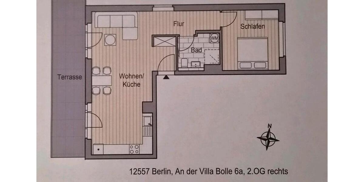 Dachgeschoßwohnung Berlin Treptow-Köpenick - 2 Zimmer, 67 m&sup2;, 1.457&euro; | Angebot:26689214