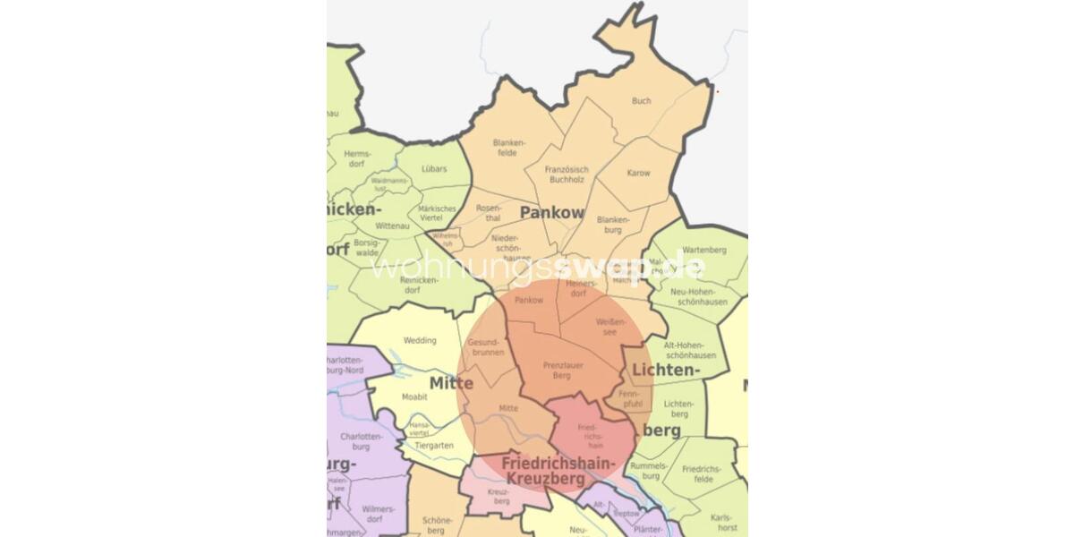 Etagenwohnung Berlin Spandau - 2 Zimmer, 46 m&sup2;, 428&euro; | Angebot:25655302