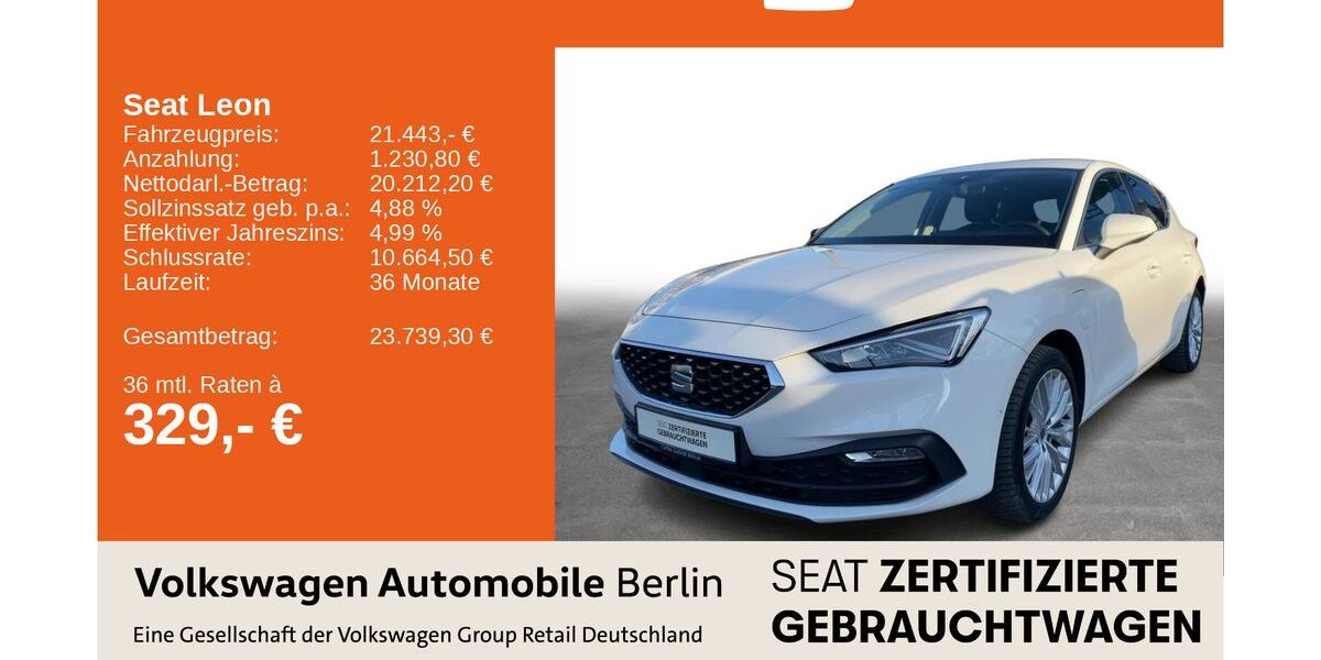 Seat Leon 46.070 km 20.886 &euro; Berlin 13089