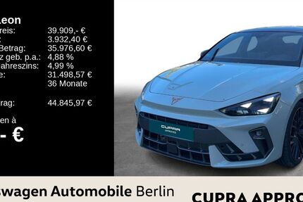 Cupra Leon 4.998 km 39.909 &euro; Berlin 13089