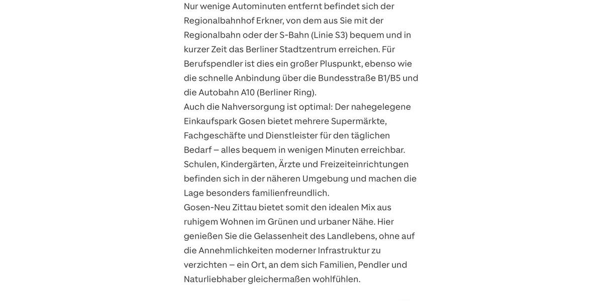 Einfamilienhaus Erkner - 379.000&euro; | Angebot:26349391