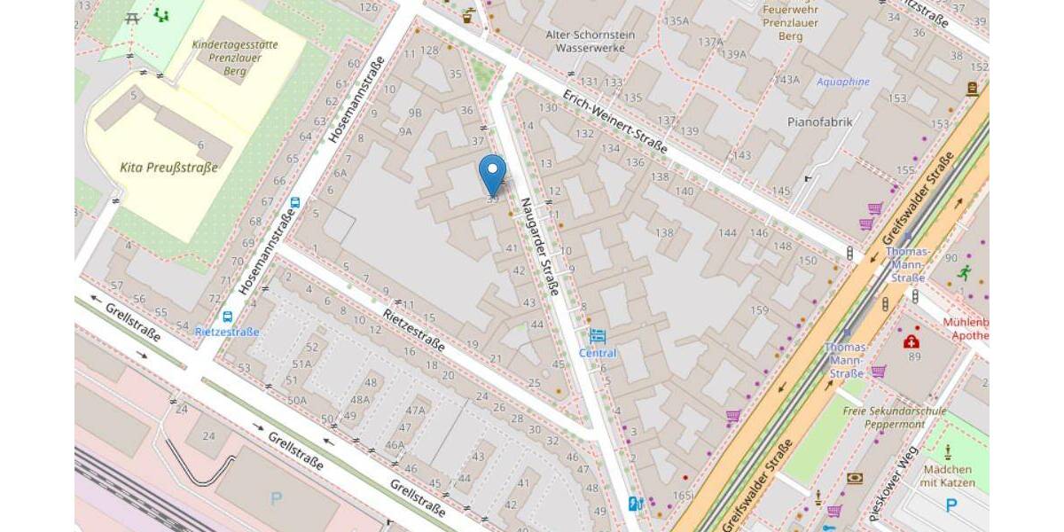 Gewerbeobjekt Berlin Prenzlauer Berg - 4 Zimmer, 92 m&sup2;, 399.000&euro; | Angebot:26476164
