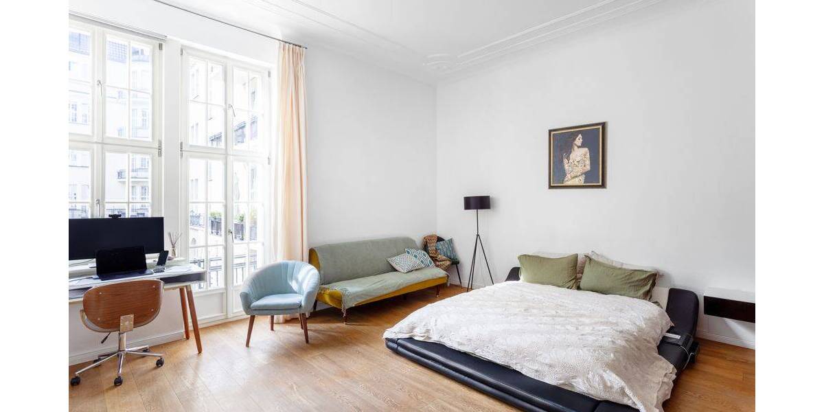 Etagenwohnung Berlin Charlottenburg - 2 Zimmer, 55 m&sup2;, 595.000&euro; | Angebot:26820542