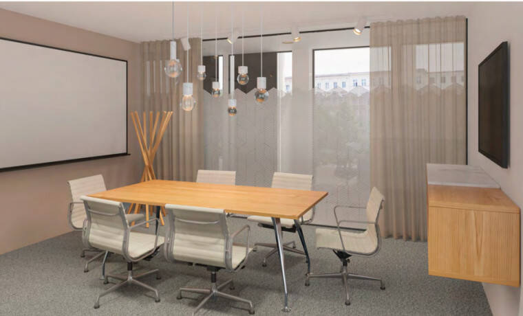 Büroräume in modernem Gebäude mit privater Dachterrasse - All-in-Miete